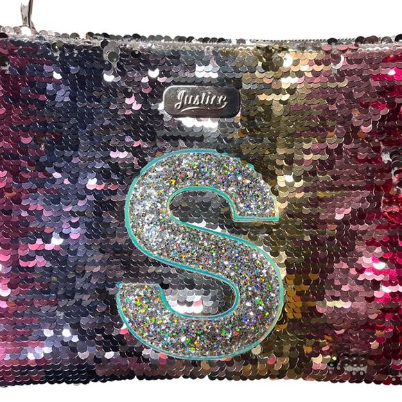 Justice Sequin Purse – Letter “S” – New with Tags - Picture 2 of 6
